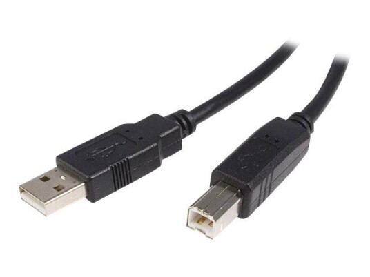 StarTech 1m USB 2.0 A to B Cable M/M - USB-kabel - USB til USB-type B - 1 m