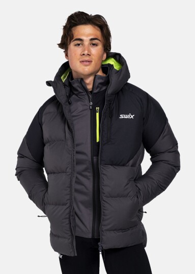 Swix Focus Down Jacket M Magnet/Black S Vårjakker Swix Focus Down Jacket M Magnet/Black S Vårjakker
