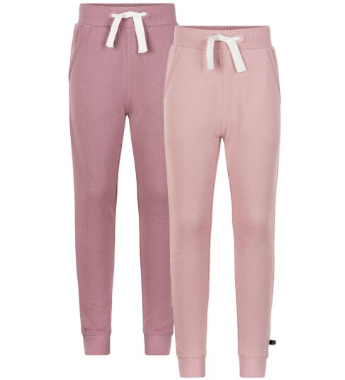 Minymo Joggebukser 2 pack Mesa Rose 10 år 140 Joggebukse Rosa