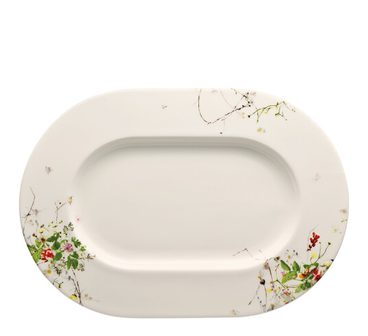 Rosenthal Fleurs Sauvages fat ovalt 34 cm Rosenthal Fleurs Sauvages fat ovalt 34 cm