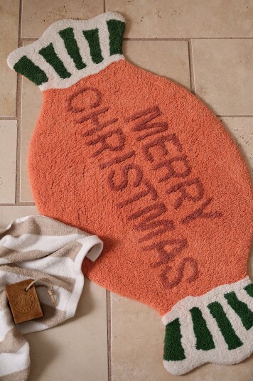 Ellos Home Badematte Janna Bathmat Rød Ellos Home Badematte Janna Bathmat Rød