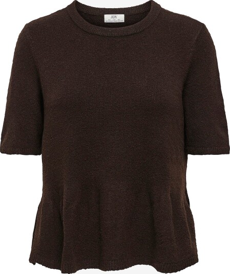JDY Genser Jdybrilliant Life S/S On Peplum Pul Brun
