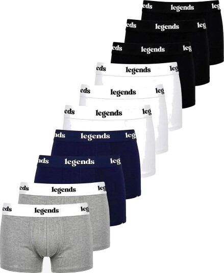 Legends | Boxers 10 Pack | M