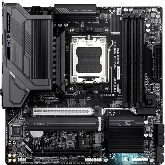 Gigabyte B850M Gaming X Micro ATX Hovedkort med Wi-Fi 6E og DDR5 Gigabyte B850M Gaming X Micro ATX Hovedkort med Wi-Fi 6E og DDR5