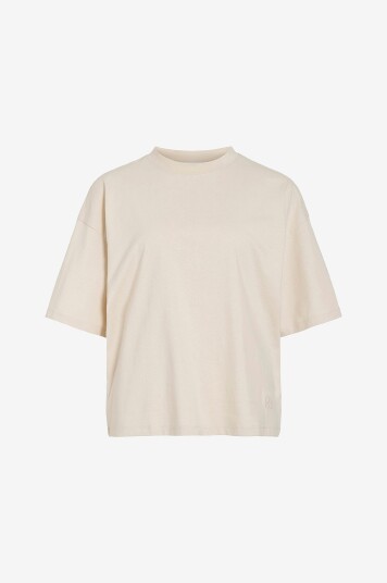 Rouge Edit   T skjorte rouNanna Oversized 2/4 O neck   Grå