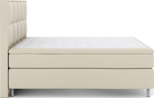 Select No 6 Komplett Sengepakke 180x200 Medium Memory/Pocket Beige/Metallben