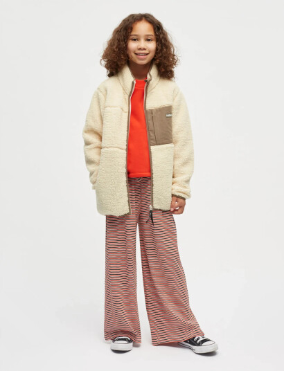 Mads Nørgaard Teddy Fleece Jeffo Jacket Cream 116 Mads Nørgaard Teddy Fleece Jeffo Jacket Cream 116