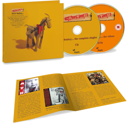Carter The Unstoppable Sex Machine Straw Donkey... The Complete Singles CD