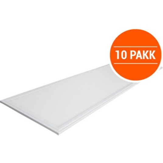 Namron Led Panel 1200x300 40W 3000K 10PK