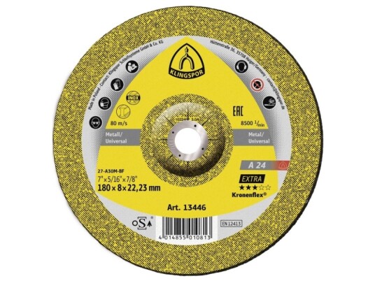 Klingspor Skrubbskive A 24 Extra Ø100x6mm 10 pk