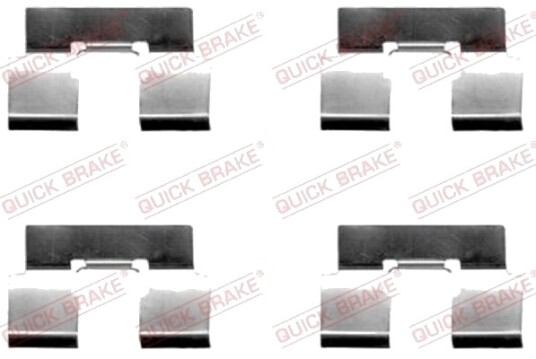 Monteringssett, bremseklosser QUICK BRAKE 109-1214