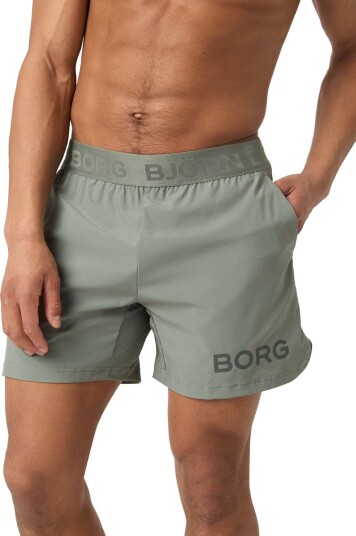 Björn Borg Men"s Borg Short Shorts Agave Green XXL