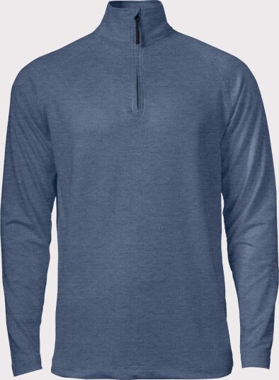 Cutter & Buck Coos Bay Half-Zip Golfgenser herre Slate Blue Mel (534) Medium
