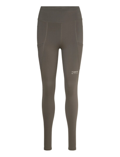 7 DAYS Active Performance Tights - Brown - L