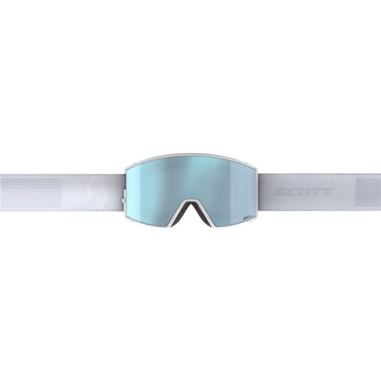 Scott Goggle React Mineral White Amp Ice Chrome S2 Scott Goggle React Mineral White Amp Ice Chrome S2