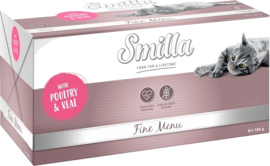Smilla Fine Menu Fjærkre & Kalv 24 X 100 G
