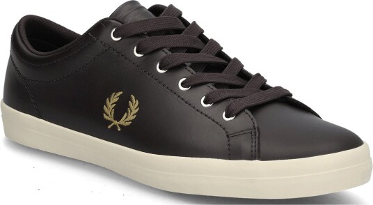 Fred Perry Baseline Leather RICH BROWN 44