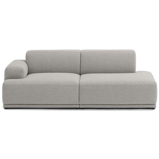 Muuto Connect Soft Modulær 2 seter Sofa Med Åpen Høyre Side Clay 12