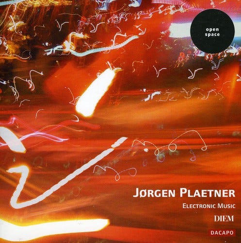 Jørgen Plaetner Jorgen Plaetner Poul Borum  Electronic Music  CD