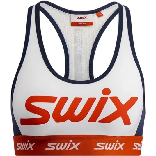 Swix Roadline Bra W Bright White/Fiery Red L Swix Roadline Bra W Bright White/Fiery Red L