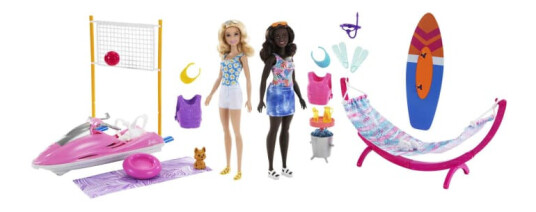 Barbie Beach Friends