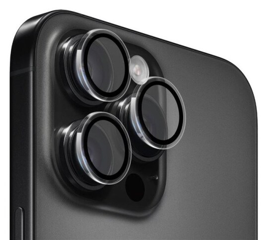 Mobile Origin Kameralinsebeskyttelse i Gjennomsiktig til iPhone 16 Pro/16 Pro Max