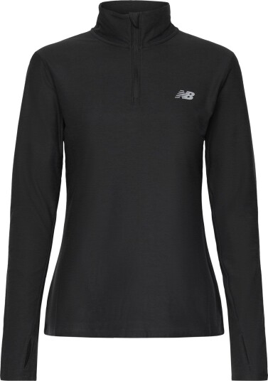 New Balance Sport Essentials Space Dye 1/4 Zip Black XXL