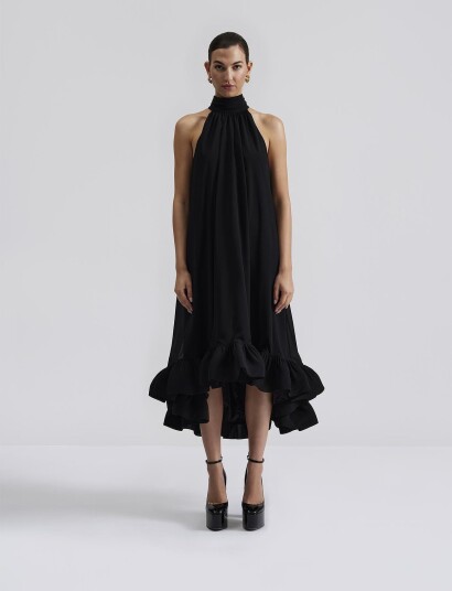 Malina SABRINA MIDI DRESS BLACK Malina SABRINA MIDI DRESS BLACK