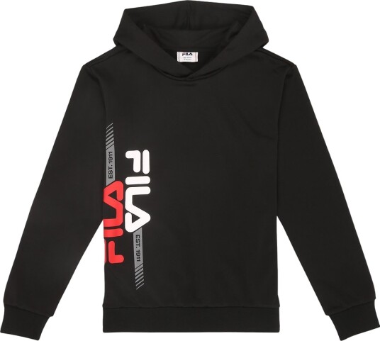 Fila Hettegenser MoriMondo Svart m. Logo Fila 13 14 år (158 164) Hettegenser