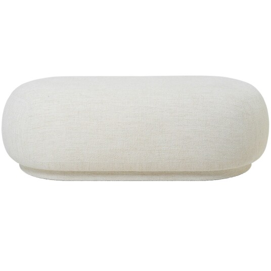 Ferm Living Rico Ottoman Boucle Puff Off white Ferm Living Rico Ottoman Boucle Puff Off white