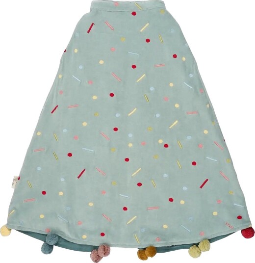Fabelab Dress-Up - Birthday Cape - Blue Mix - SLATE - 3-5Y
