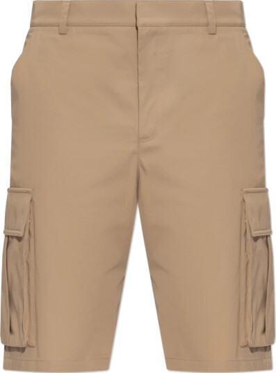 Balmain Herre Shorts Beige S, Balmain Herre Shorts Beige S,