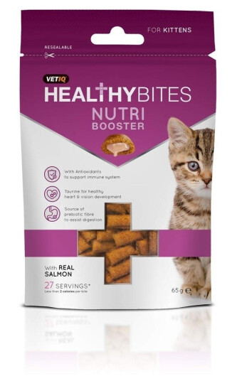 Vetiq Healthy Bites Nutri Booster For Kittens 65G