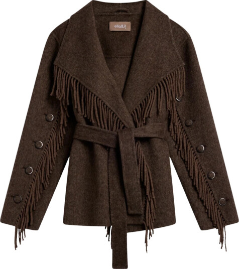 Ella&il Dame Jakker Brun XL,