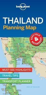 Lonely Planet Thailand Planning Map