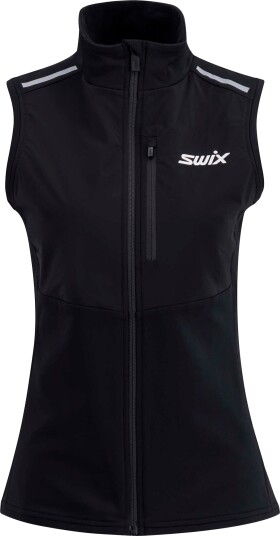 Swix Women's Focus Warm Vest Black XS Swix Women's Focus Warm Vest Black XS