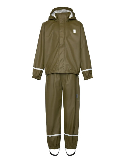 LEGO KIDSWEAR Lwjori 200 Pu Rain Set |Khaki green |140