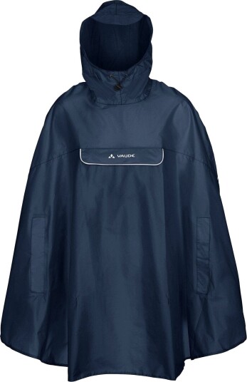 VAUDE Unisex Valdipino Rain Poncho Dark Sea Uni, XXL VAUDE Unisex Valdipino Rain Poncho Dark Sea Uni, XXL
