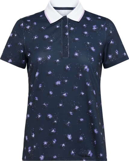 Röhnisch Deni Poloshirt Purple MOUNTAIN BLOOM XXL