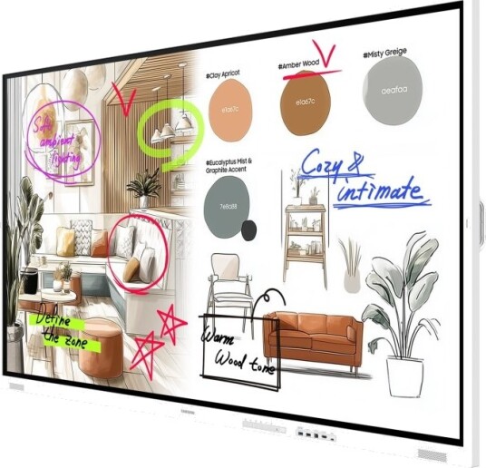 Samsung Flip Pro WM85F-X 85" digitalt flipboard LH85WMFWLGCXEN