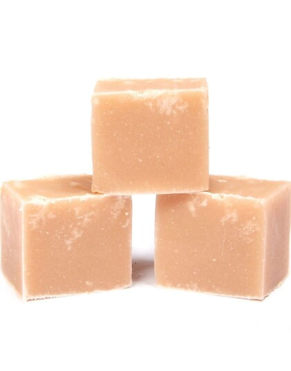 2 kg Boks med Fudge Factory Dairy Free Vanilla   Fudge med Vanilje Smak Laktosefri