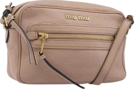 Miu Miu Pre owned Dame Pre owned Beige ONE SIZE,