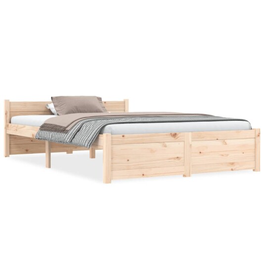 vidaXL Sengeramme heltre 120x200 cm vidaXL Sengeramme heltre 120x200 cm