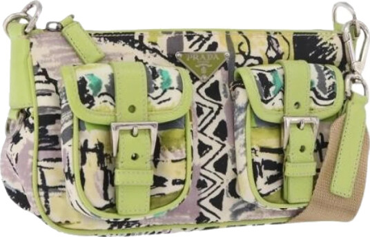 Prada Vintage Dame Grønn Prada Vintage Dame Grønn