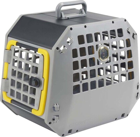 MimSafe Care2 Medium Grå Hundebur til Bil - Transportbur for Hund MimSafe Care2 Medium Grå Hundebur til Bil - Transportbur for Hund
