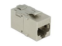 Delock Keystone Module Modulinnlegg Kopling Cat 6A Stp Rj-45 Metall