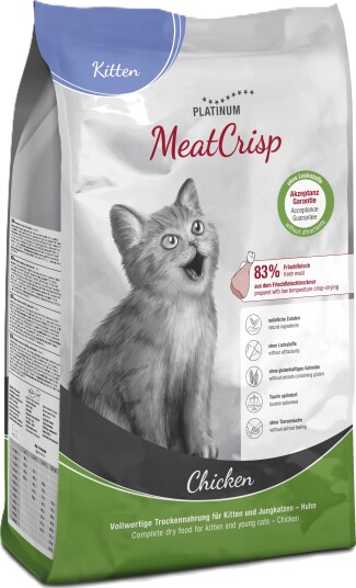 Platinum MeatCrisp Kitten Chicken Tørrfôr til Kattunge 1,5 kg