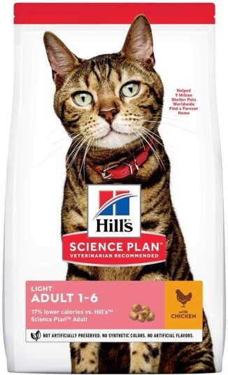 Hill'S Science Plan Cat Adult Light Chicken Hill'S Science Plan Cat Adult Light Chicken