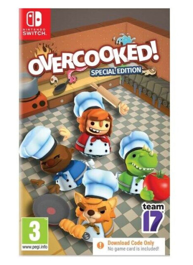 Overcooked! Special Edition (Code in a Box) (Switch)