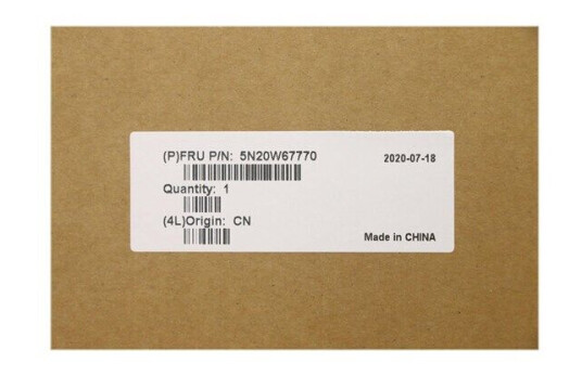 Lenovo Chicony - Brbart tastatur - til utskifting - Fransk - Svart